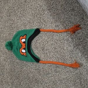 Kids ninja turtle winter hat
